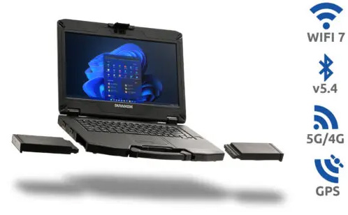 Tablette PC durci
                            Durabook S14I - Mobilité