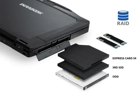 Tablette PC durci Durabook
                             S15 - Extensions