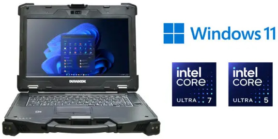 Tablette PC durci Durabook Z14I -
                            Processeur Intel