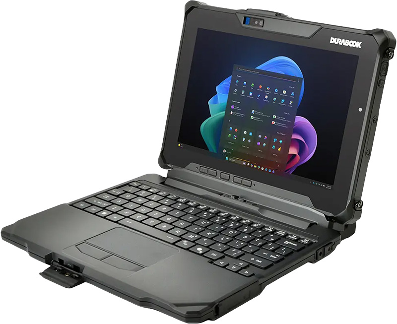 Tablette PC durci Durabook R10 - Clavier rétroéclairé détachable