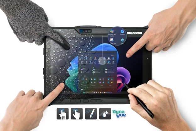 Tablette PC durci Durabook R10 - Visibilité